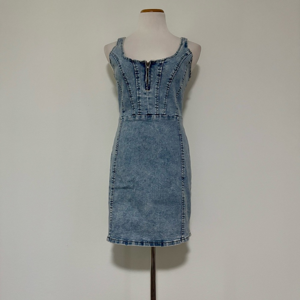 Denim Sleeveless Dress